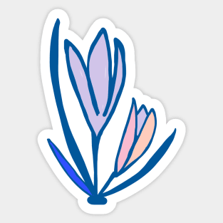 CROCUS Sticker